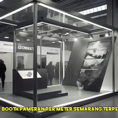 harga booth pameran per meter semarang terpercaya